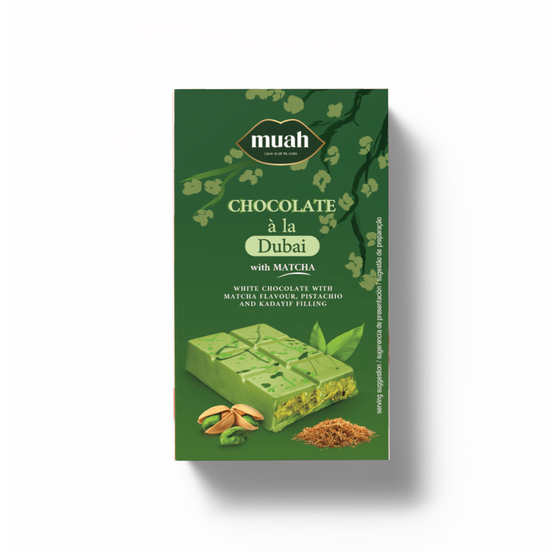 Muah Muah - Schokolade à la Matcha 70g