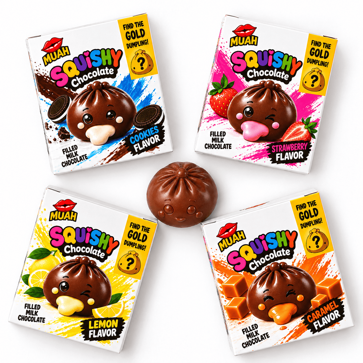 Muah Muah - Squishy Chocolate 45g (versch. Sorten)