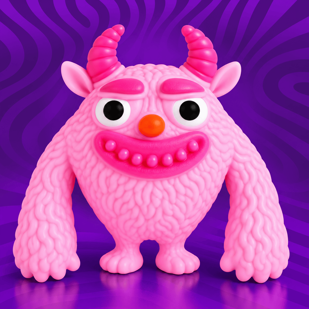 CandyPeak Mystery Quetsch Monster Anti Stress Spielzeug (versch. Farben, mit Leuchtfunktion)