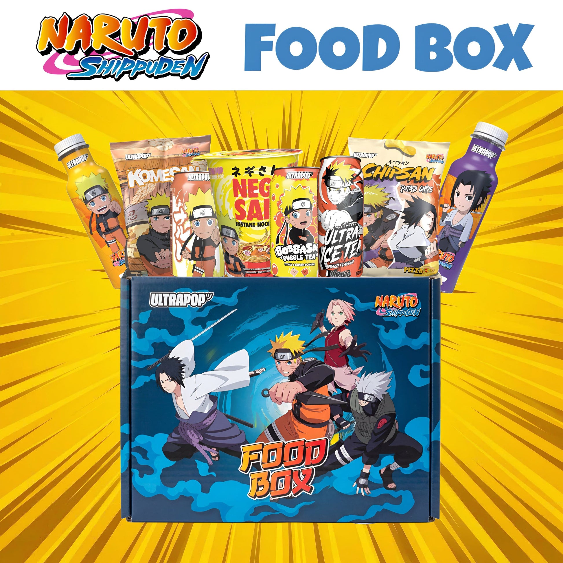 UltraPop Naruto-Shippuden Box UltraPop - Anime Food Box (versch. Editionen)
