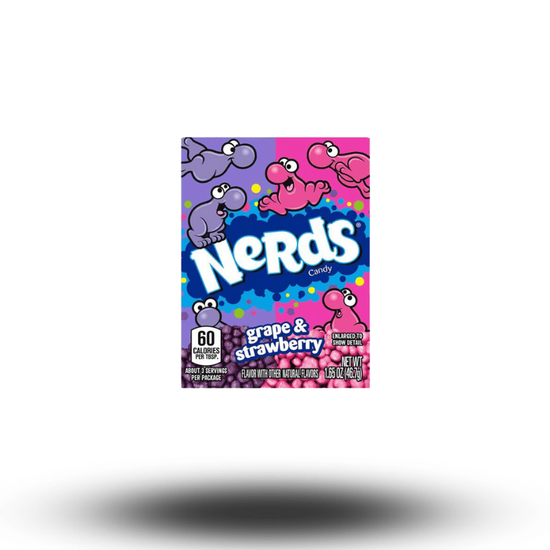 Nerds Nerds Grape & Strawberry 46,7g