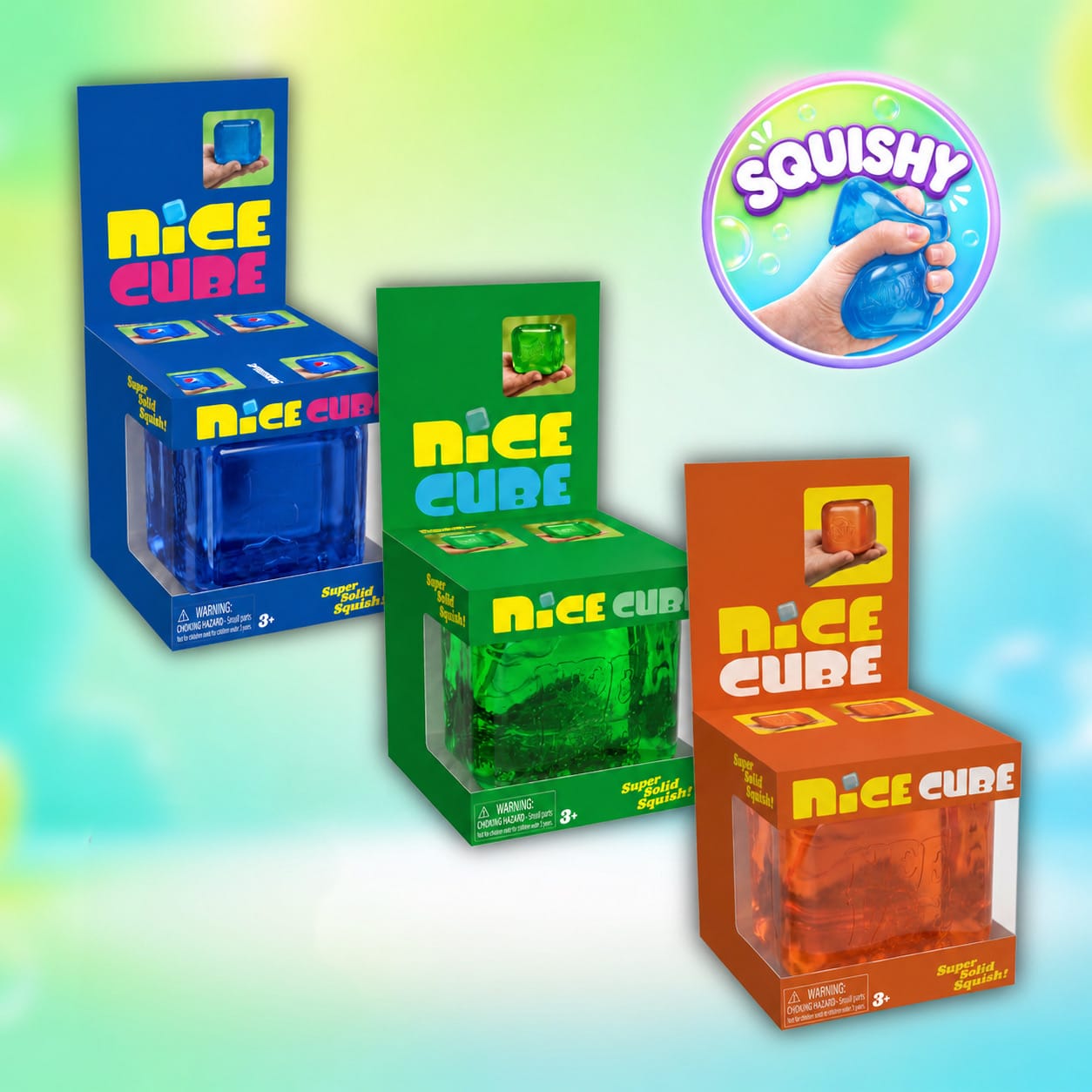 CandyPeak Nice Cube Beverage Edition Squishy Anti Stress Würfel (versch. Farben)