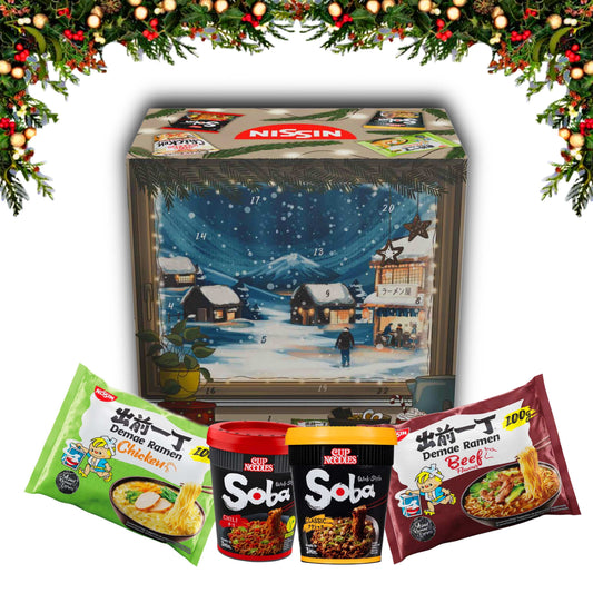 Nissin Nissin - Adventskalender 2025 (24x Ramen Nudeln Überraschung)