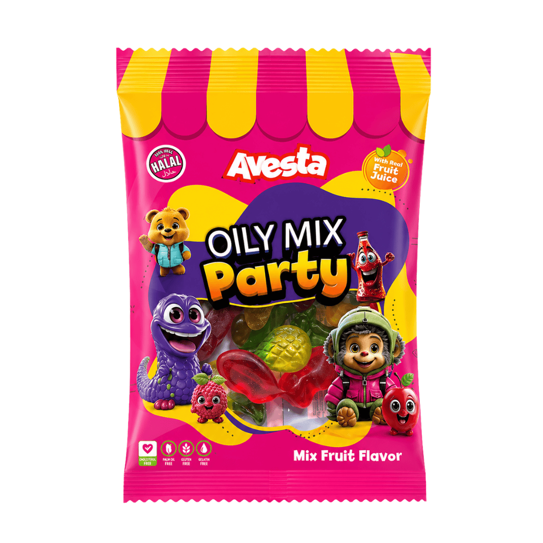 CandyPeak Oily Mix Party 80g Avesta - Fruchtgummis 80g (versch. Sorten)