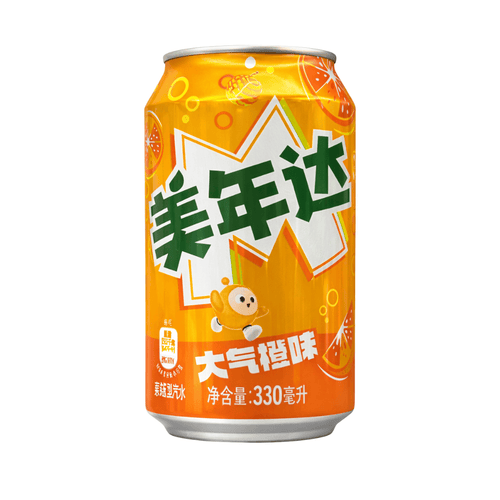 Mirinda - Asia Panda Edition 330ml (various varieties) – Orange 330ml