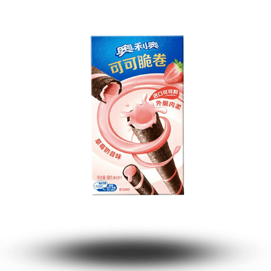 Oreo Oreo Cocoa Crisp Roll Strawberry 50g