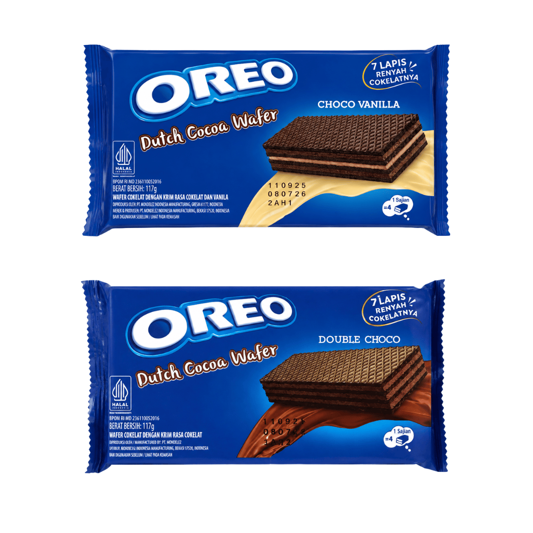 Oreo Oreo - Dutch Cocoa Wafer 117g (versch. Sorten)