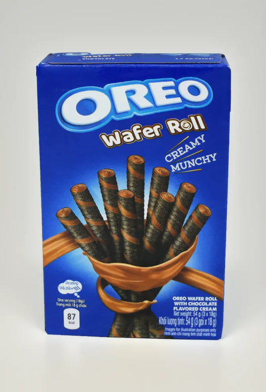 Oreo Oreo Wafel Roll Chocolate – 20 Stück MHD: 28.02.2025