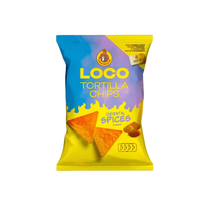 Loco Snacks Oriental Spices 100g LOCO by Luciano Tortilla Chips 100g