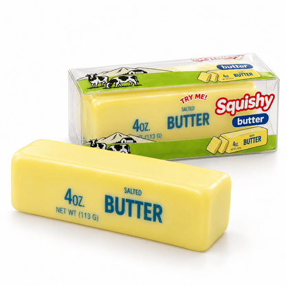 CandyPeak Original Butter Squishy Wax Cracking Butter Stick, mit Wachsschicht überzogen, Trendprodukt mit Cracking-Effekt (versch. Farben)