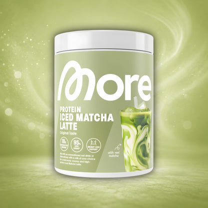More Nutrition Original Taste 300g More Nutrition Iced Matcha Latte Original Taste 500g