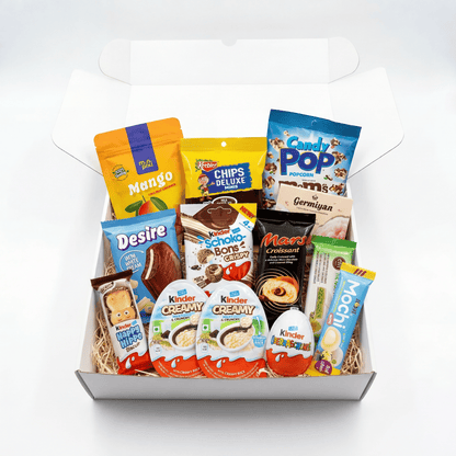 CandyPeak Oster-Geschenkbox Mini 2026 (13 Artikel aus aller Welt)