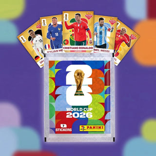 Panini FIFA Coupe du Monde 2026 Autocollants (7 autocollants par paquet)