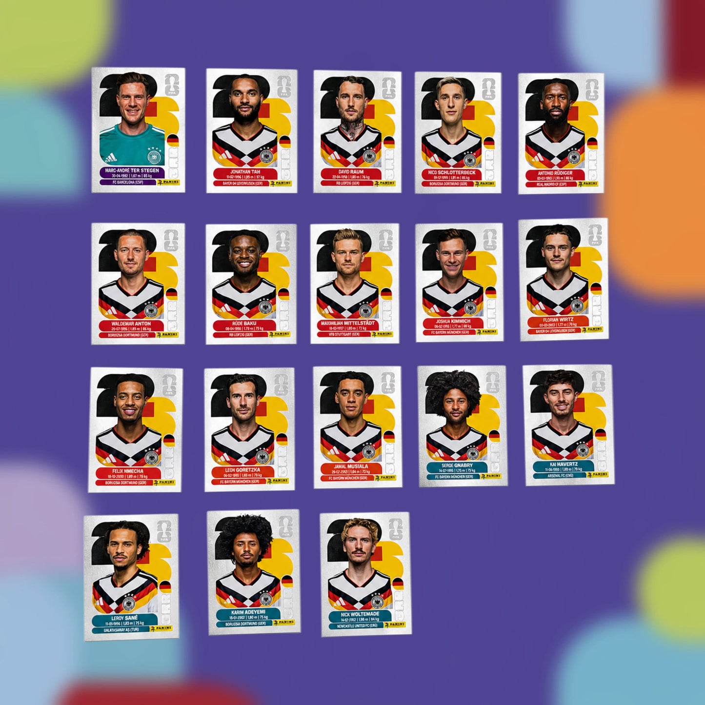 Panini Panini FIFA World Cup WM 2026 DFB Special Sticker (Special Team Set)