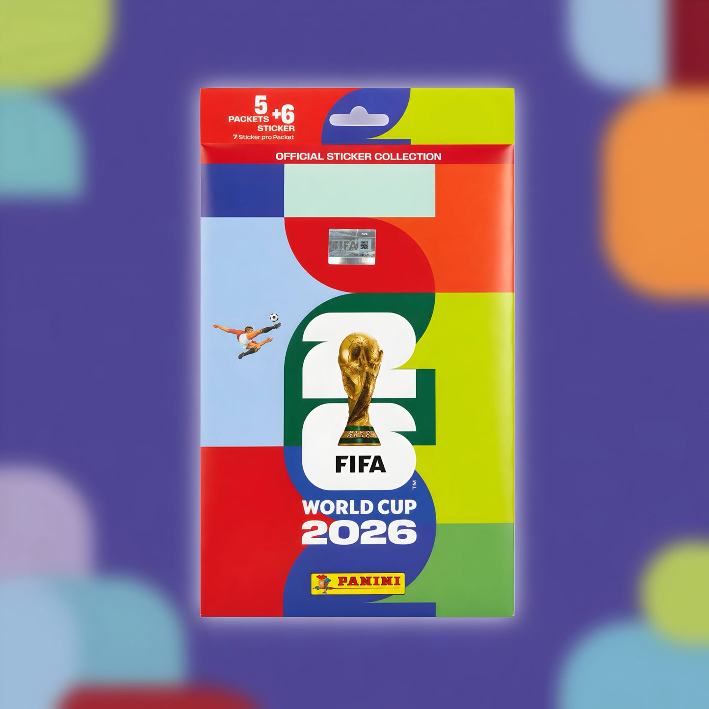 Panini Panini FIFA World Cup WM 2026 Sammelsticker Multipack (5 Packs + 6x Sticker)
