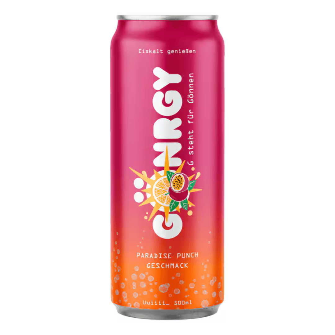 GÖNRGY Paradise-Punch (Zuckerfrei) 500ml GÖNRGY Energydrink 500ml (versch. Sorten) / Limited Editions