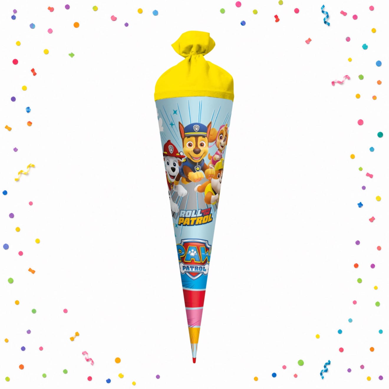 CandyPeak PAW-Patrol 70cm Gefüllte Schultüte zur Einschulung/zum Verschenken (31 Artikel aus aller Welt)