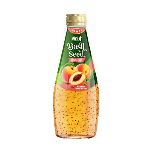 Vinut - Basil Seed 290ml (various varieties) – Peach Flavor 290ml