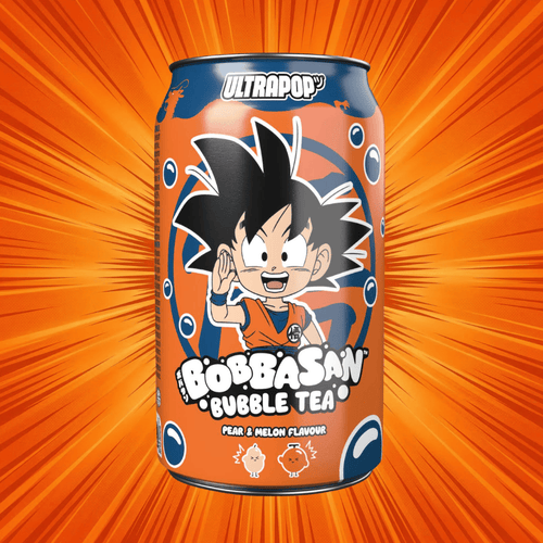 UltraPop - Bobbasan Bubble Tea 320ml (versch. Sorten) – Pear & Melon 320ml (DragonBallZ)