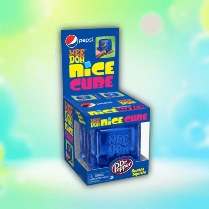 CandyPeak Pepsi X Dr Pepper Edition Nee Doh Nice Cube Beverage Edition Squishy Anti Stress Würfel (versch. Farben)