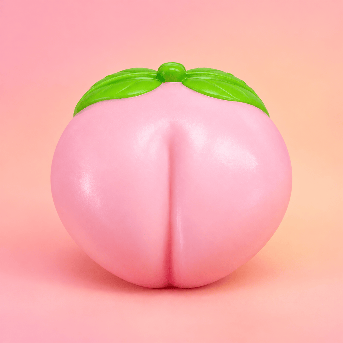 CandyPeak Pink Peach XXL Peach Squishy Anti Stress Spielzeug (10×11 cm)