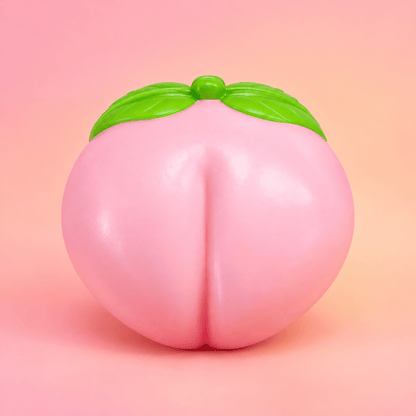 CandyPeak Pink Peach XXL Peach Squishy Anti Stress Spielzeug (10×11 cm)