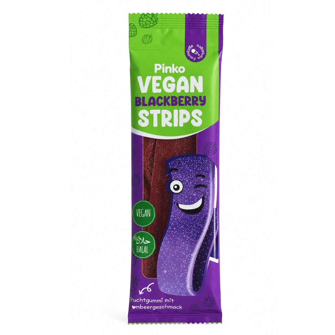 CandyPeak Pinko Vegan Blackberry Strips 160g