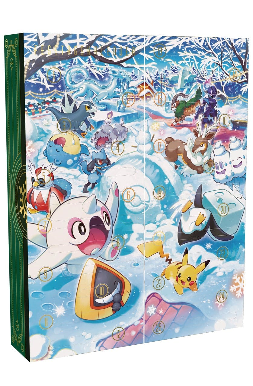 Pokemon Pokémon Sammelkartenspiel Adventskalender 2025 DEUTSCH (25 Überraschungen)