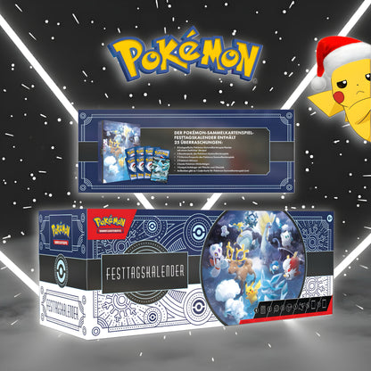 Pokemon Pokémon Sammelkartenspiel Adventskalender DEUTSCH (25 Überraschungen)