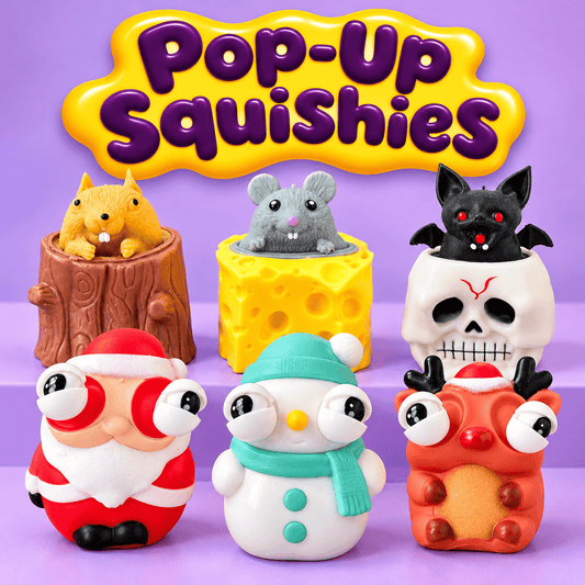 CandyPeak Pop-Up Squishies – Lustige Quetschspielzeuge mit Überraschungseffekt