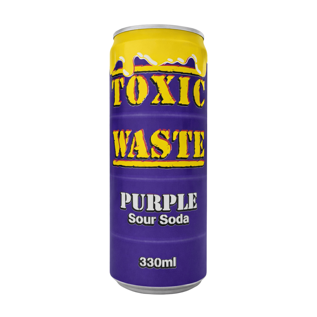 Toxic Waste Purple Sour Soda 330ml Toxic Waste Sour Soda 330ml (versch. Sorten)