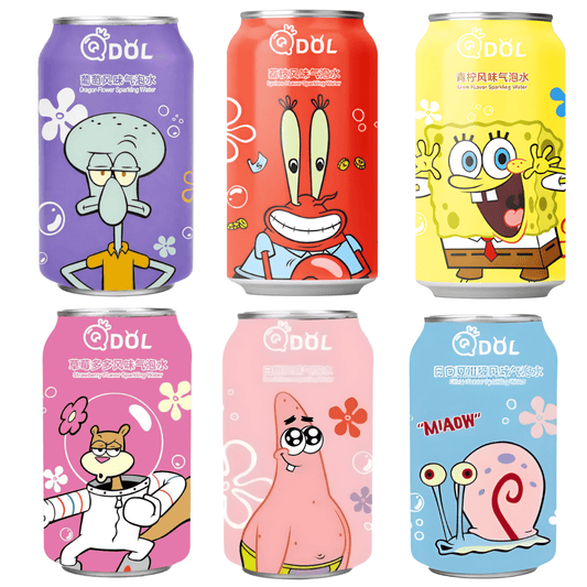 QDol QDOL Spongebob Edition Sparkling Water 330ml (versch. Sorten)
