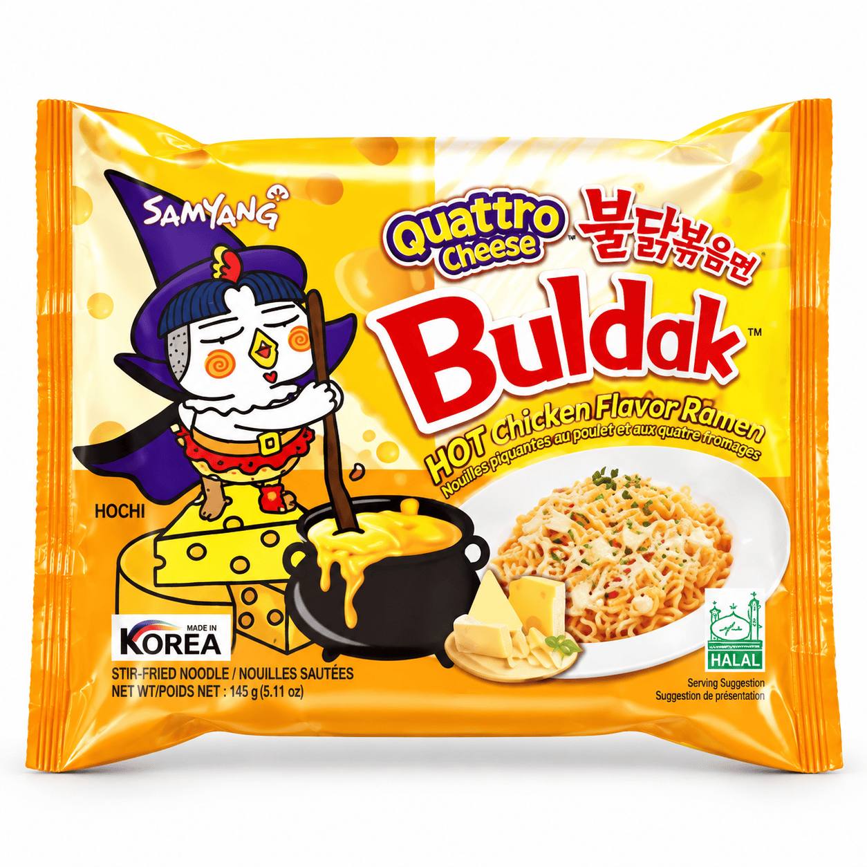 SamYang Quattro Cheese 140g SamYang Buldak 140g (versch. Sorten)
