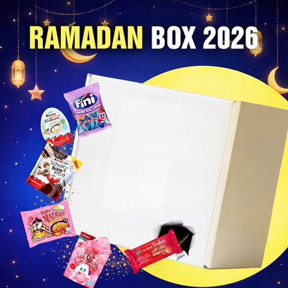 CandyPeak Ramadan-Box 2026 (Snacks und Getränke aus aller Welt / Halal/Vegan)