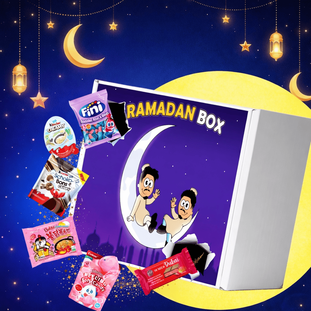 CandyPeak Ramadan-Box 2026 (Snacks und Getränke aus aller Welt / Halal/Vegan, limitierte Edition)