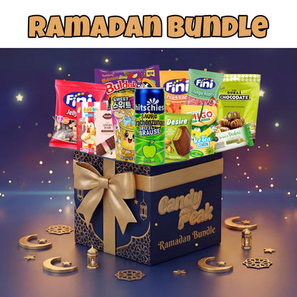CandyPeak Ramadan-Bundle 2026 (Snacks und Getränke aus aller Welt / Halal/Vegan)