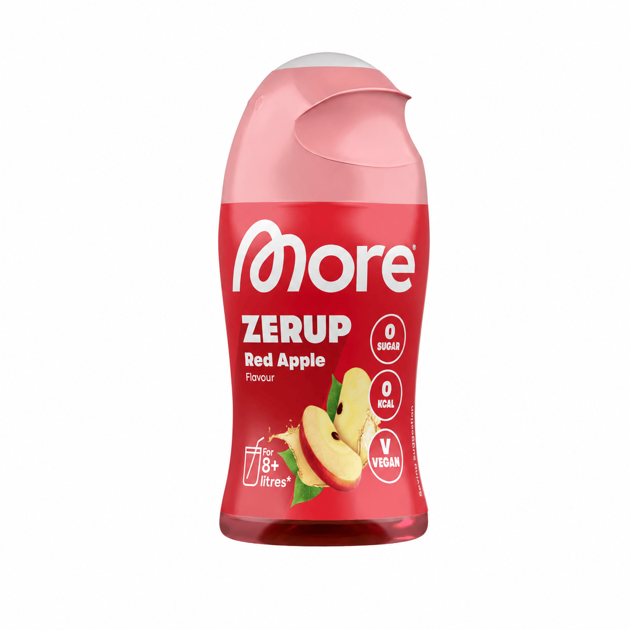 More Nutrition Red Apple 65ml More Nutrition Zerup 65ml (versch. Sorten) / Sirup für mehr als 8L Getränke