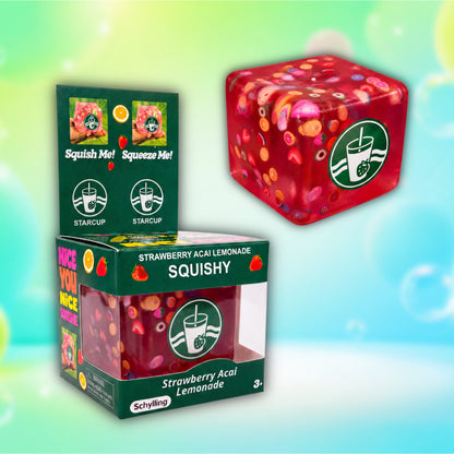 CandyPeak Red-Lemonade Nice Cube Squishy Squeeze Anti Stress Würfel (versch. Farben)
