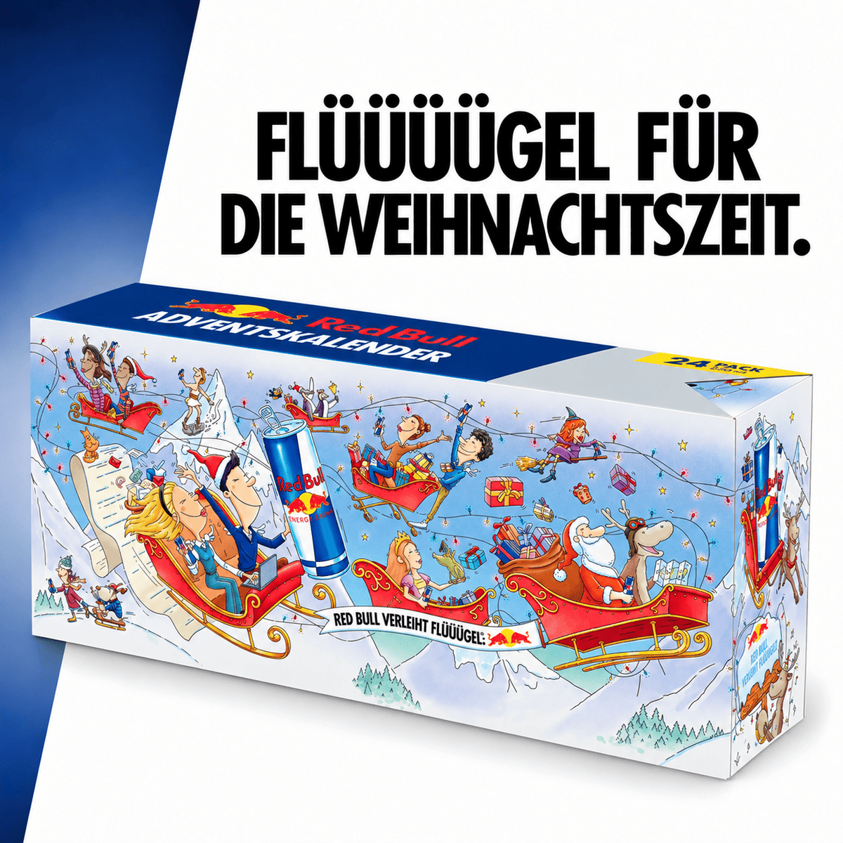 RedBull RedBull Adventskalender 2026 (24 Türen inkl. Pistachio Winter Edition)