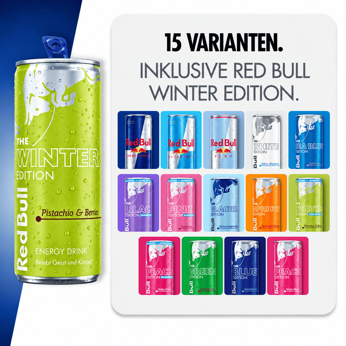 RedBull RedBull Adventskalender 2026 (24 Türen inkl. Pistachio Winter Edition)