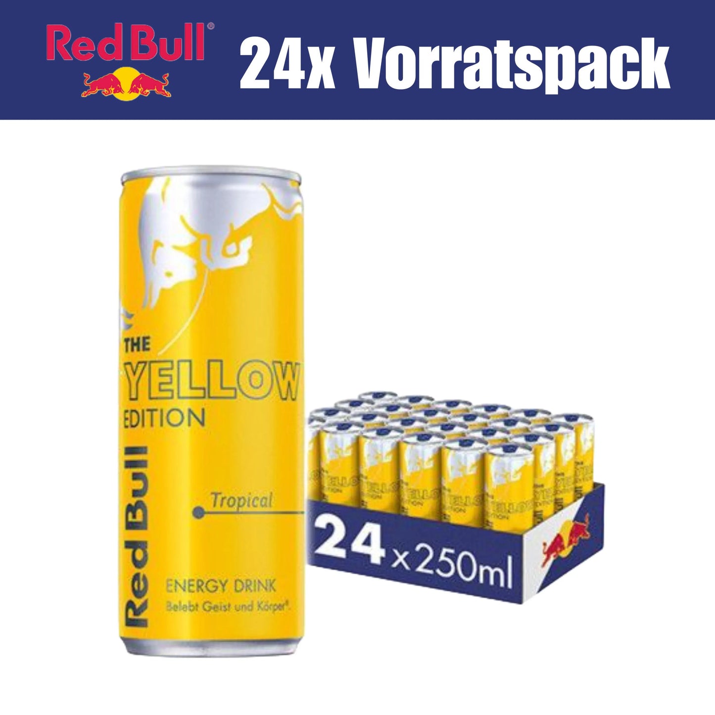 RedBull RedBull Tropical 250ml 24x RedBull 250ml Vorratspack (versch. Sorten)