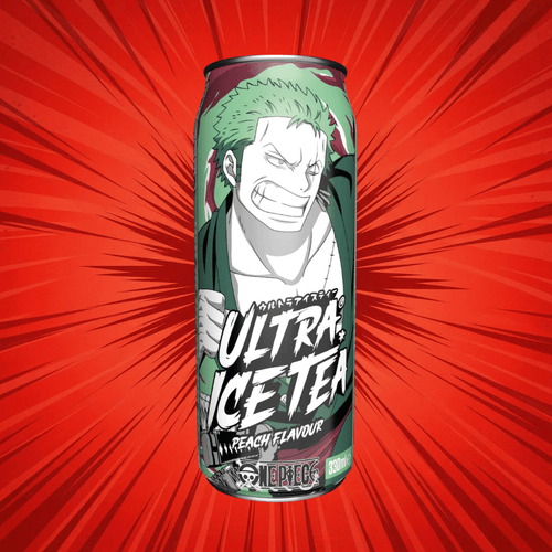 UltraPop - Anime Ice Tea Peach 330ml (versch. Editionen) – Roronoa Zoro 330ml (OnePiece)