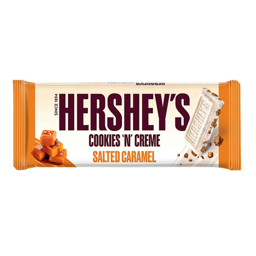 Hersheys Salted Caramel 90g Hersheys - Cookies N Cream Riegel 90g (versch. Sorten)