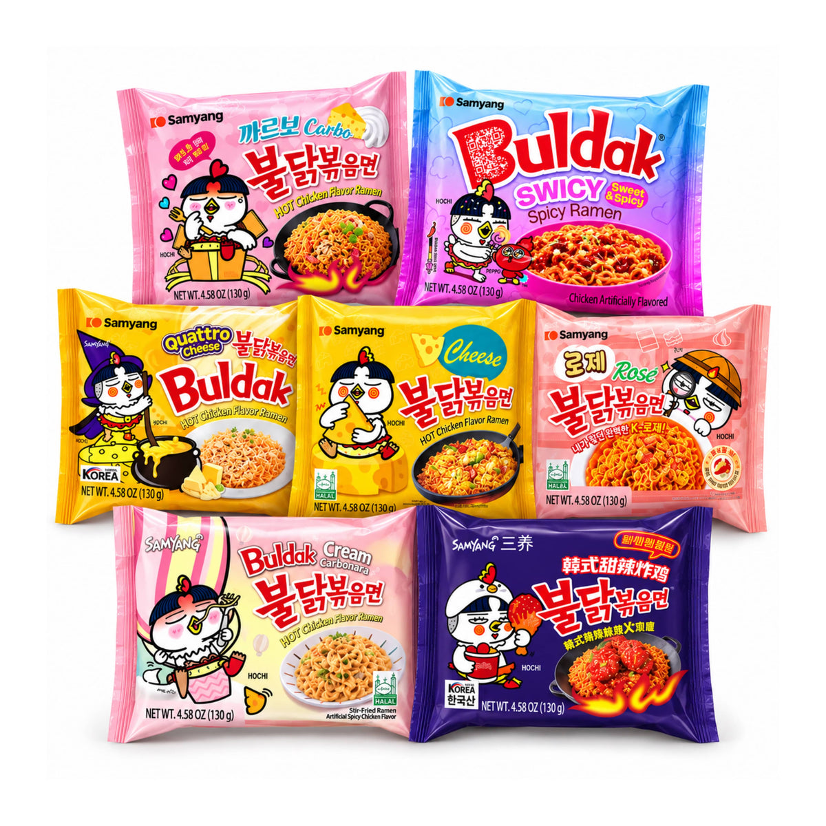 SamYang SamYang Buldak 140g (versch. Sorten)
