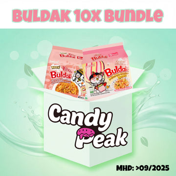 CandyPeak Samyang Buldak Bundle (5x Rosé, 5x Cream Carbonara, MHD >09/2025)