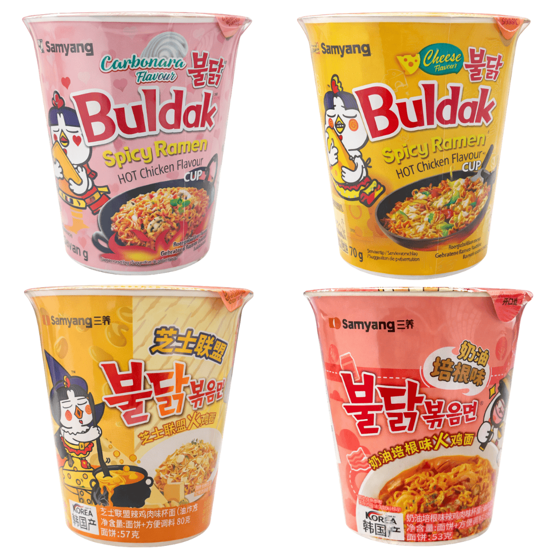 SamYang Samyang - Buldak Cup 80g (versch. Sorten)