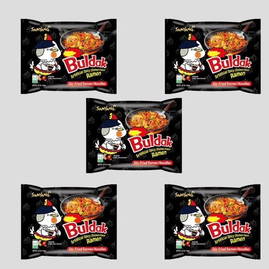 SamYang Samyang Buldak Hot Chicken Bundle (5x 140g)