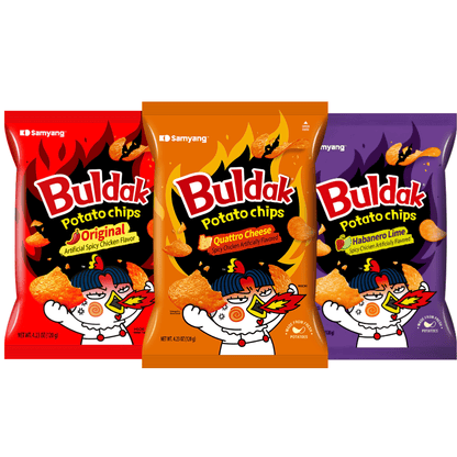 SamYang Samyang Buldak Potato Chips 55g (versch. Sorten)