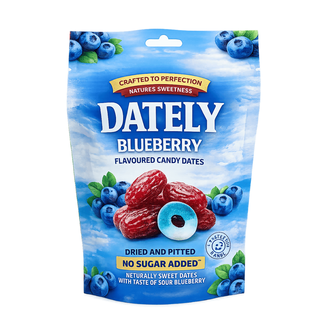 CandyPeak Saure Blaubeere 100g Dately Saure Datteln mit Geschmack 100g (versch. Sorten)