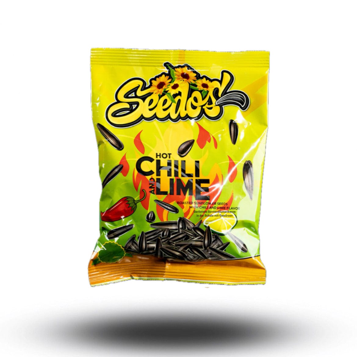 Seedos Seedos Sonnenblumenkerne - Hot Chili & Lime 120g